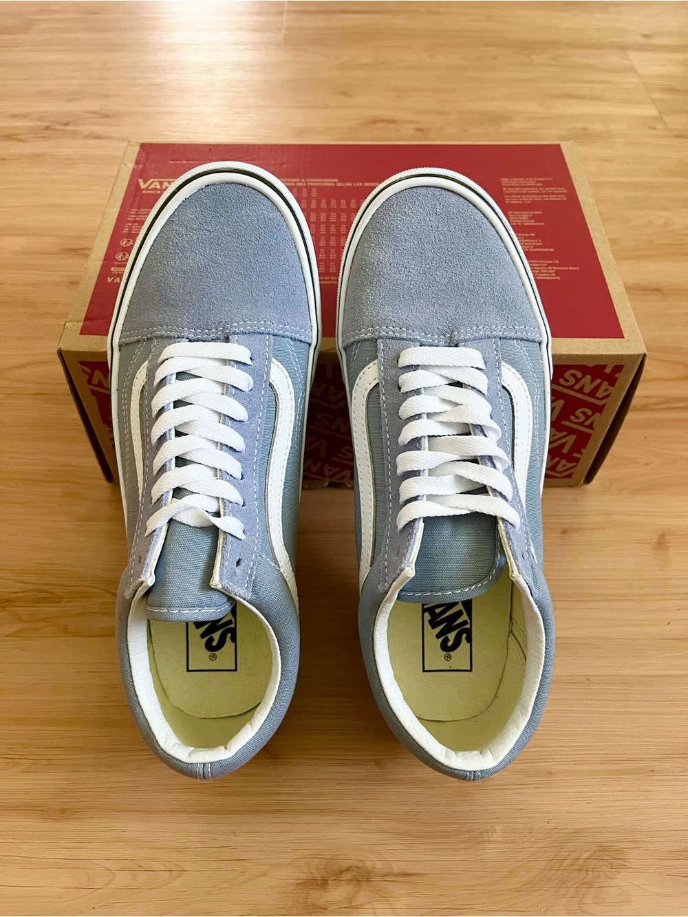Vans Old Skool Shoe Suede Canvas Women 9.5 US - Picture 8 of 10
